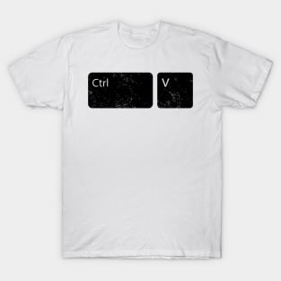 Copy Ctrl-C Ctrl-V Funny Copy Paste Matching For Coworkers T-Shirt